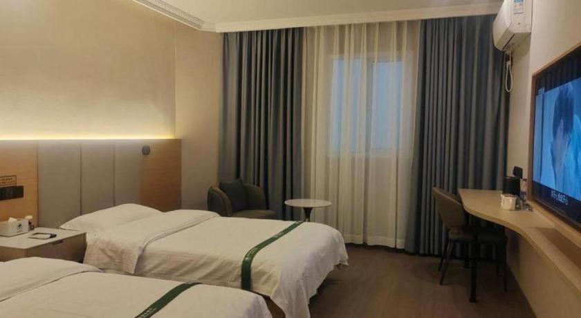 Greentree Inn Suzhou Wujiang Zhenze Town Zhennan Road Express Hotel Bagian luar foto
